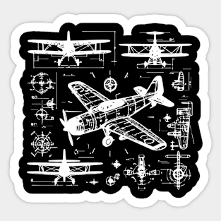 plane design Sticker